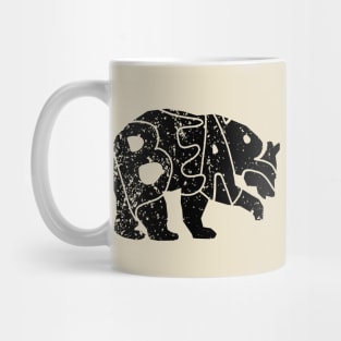Bear Logo (Distressed) Mug